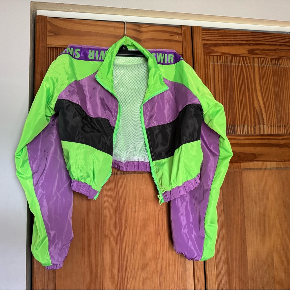 Colorful Windbreaker Jacket